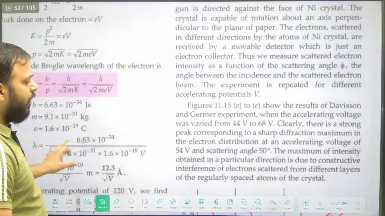 DUAL NATURE OF MATTER AND RADIATION (DEBROGLIE HYPOTHESIS) CLASS - 12TH CBSE BOARD 2026 PART - 1