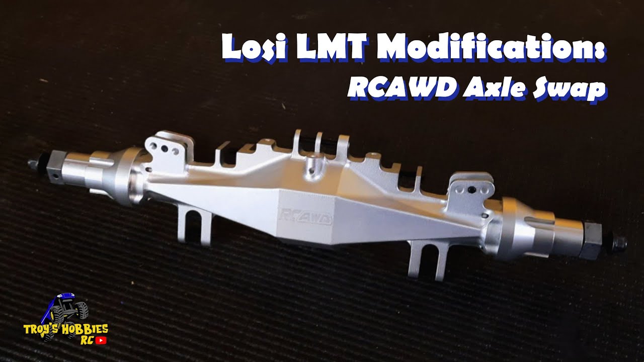Losi LMT Modification: RCAWD Axle Swap