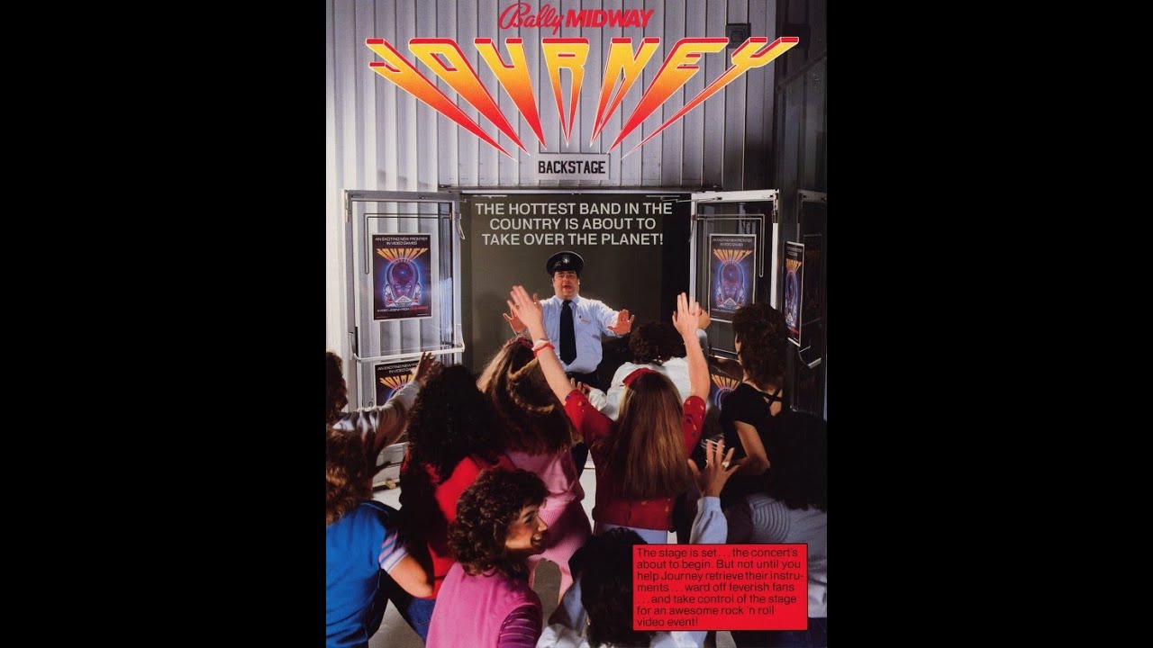 Journey (Arcade, 1983, Bally Midway/Richard Ditton/Elaine Hodgson/Scott Morrison/Steven Meyer)