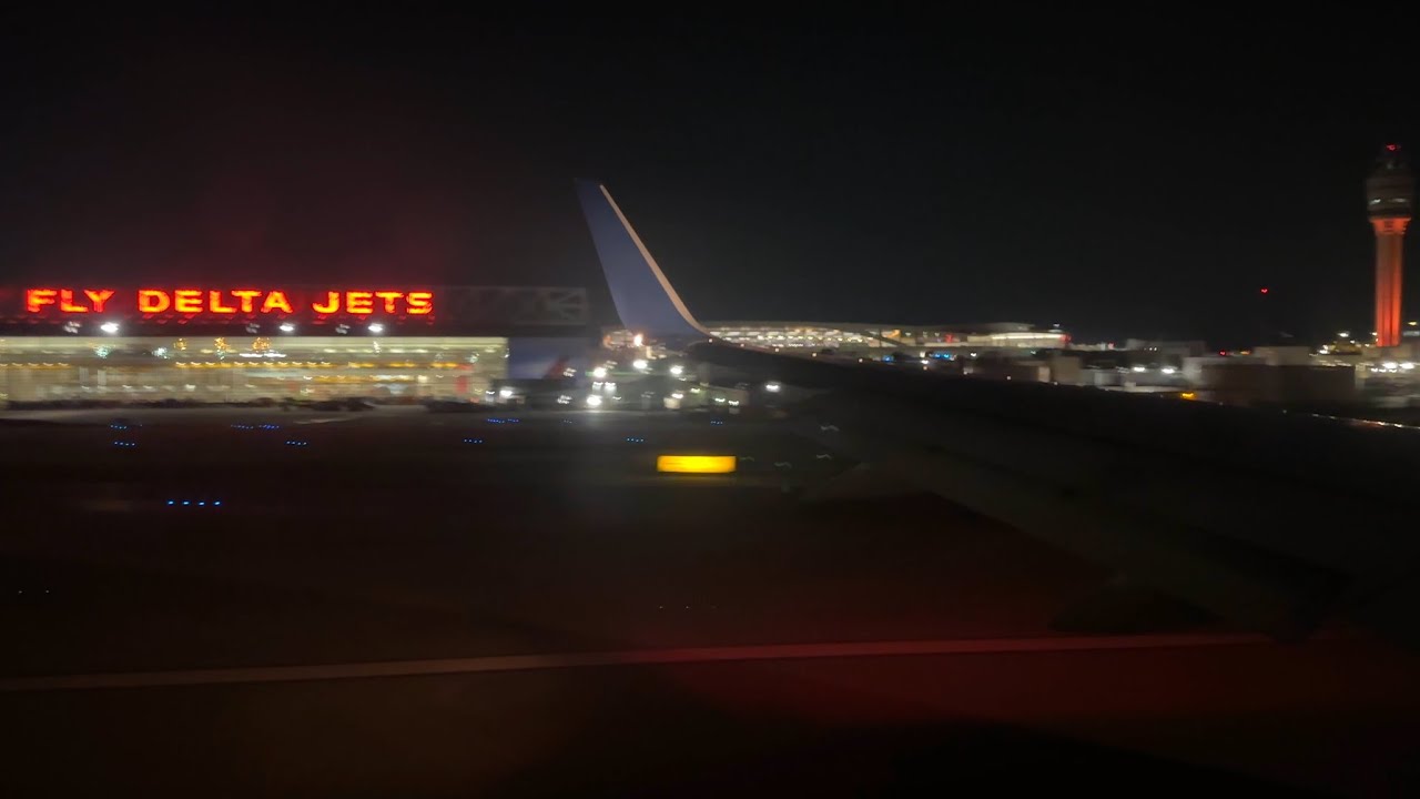 Midnight Atlanta Departure | DL1735 | ATL - MCO | B753 | N585NW