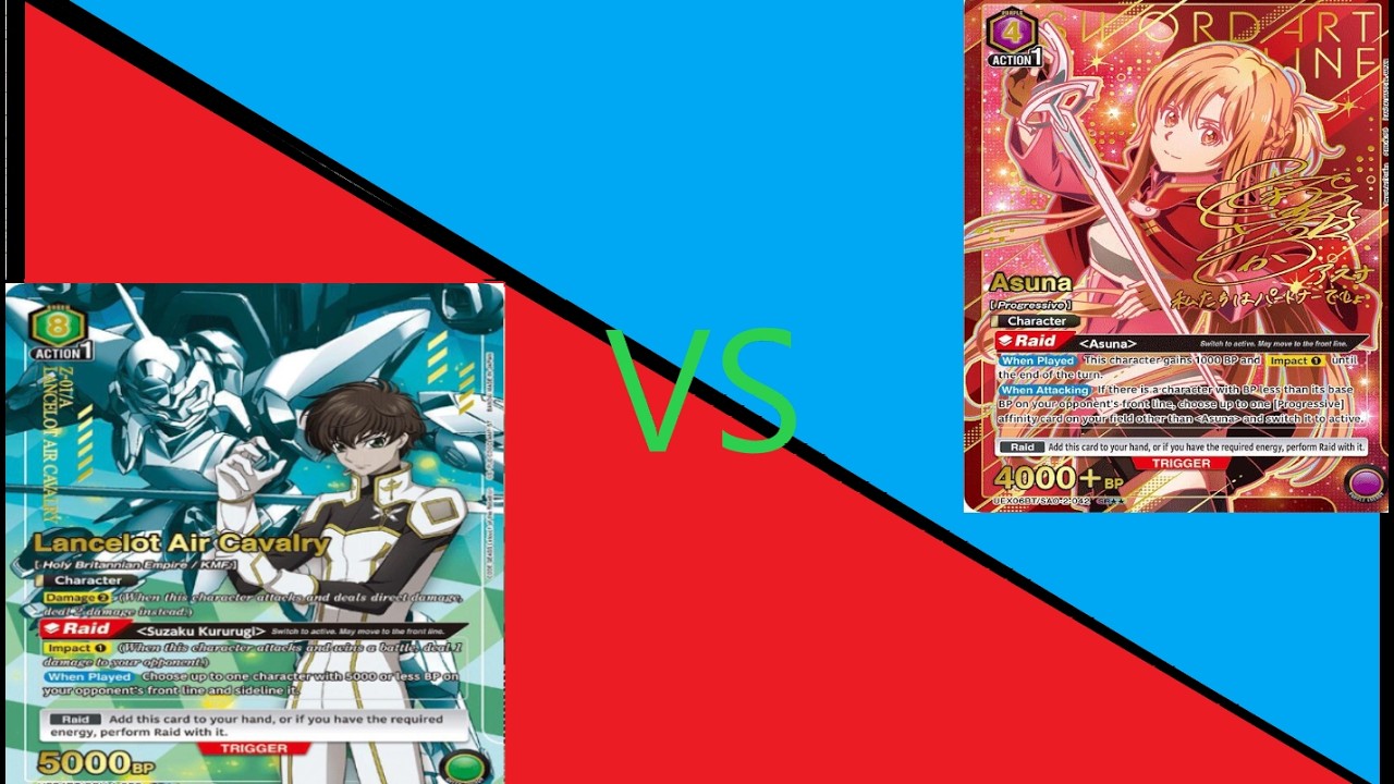 Union Arena Locals 01/31 Finals Green Geass (Lancelot) vs Purple SAO (Song)