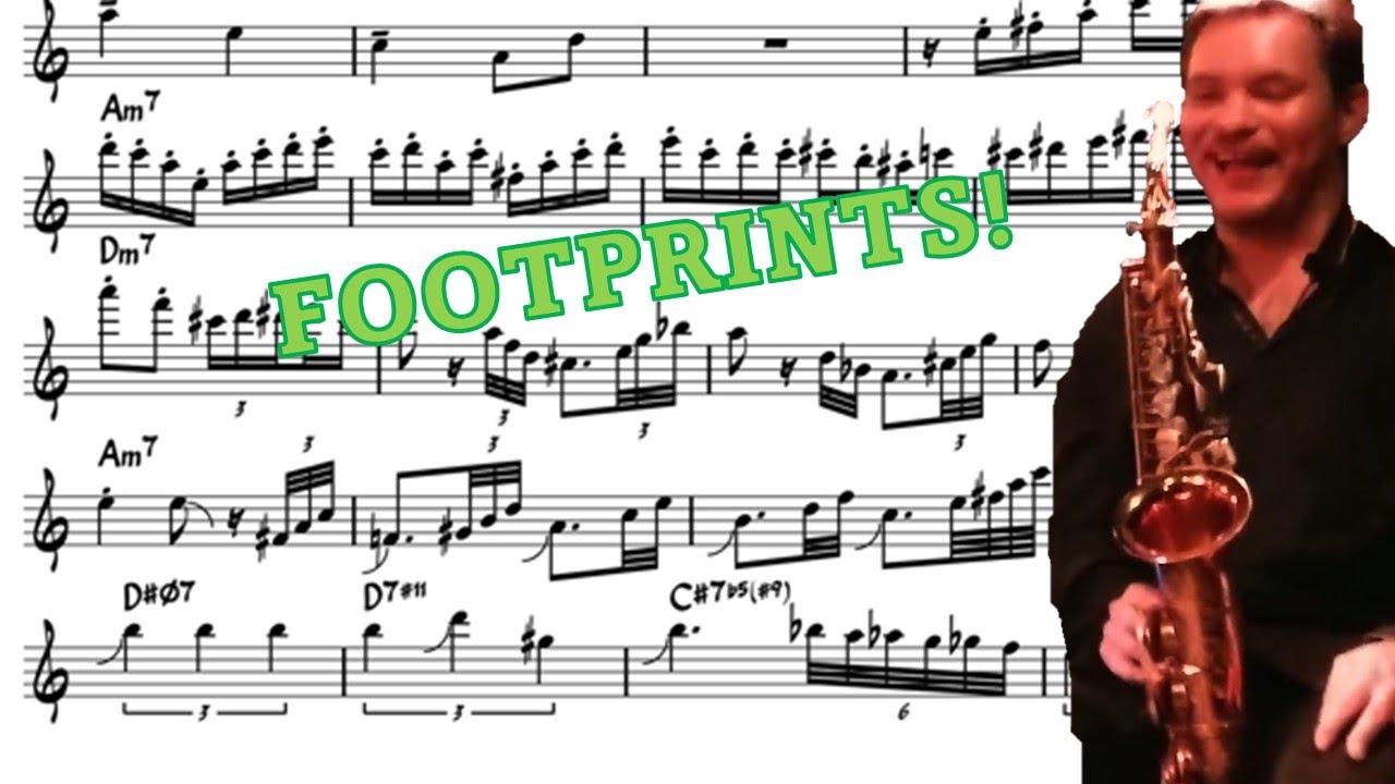Baptiste Herbin on Footprints - Eb Transcription