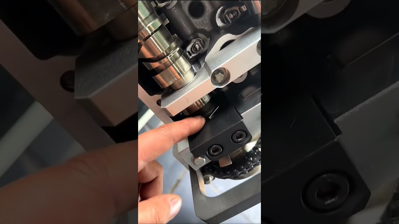 Mercedes benz M177 engine timing mark 