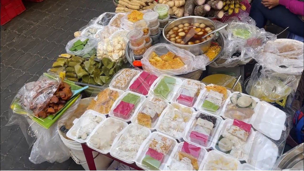 Phsar Boeung Trabek in Phnom Penh City, Cambodia