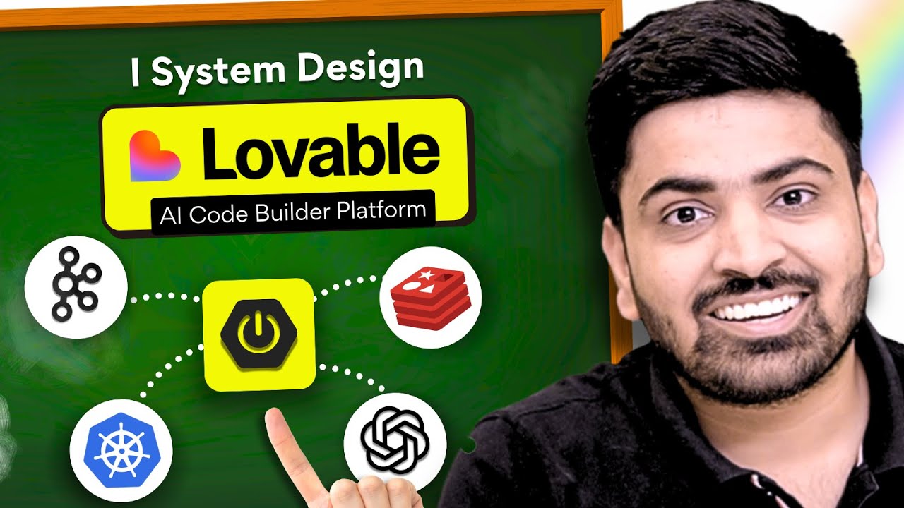 System Design of Lovable (Redis, Kafka, RAG, Microservice, System Architecture)