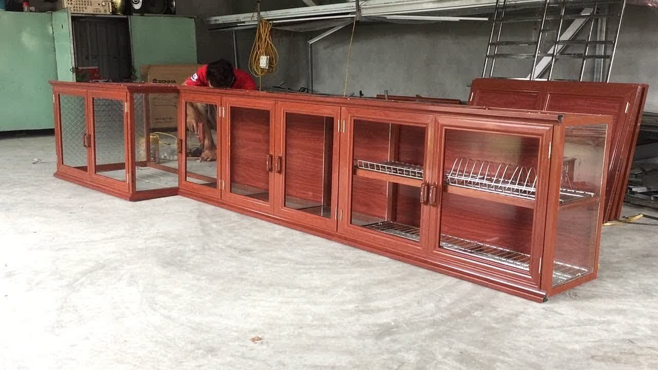 Increíble Construir Y Montar Una Gabinetes De Cocina Utilizando El Aluminio Se Necesita Que La Vea