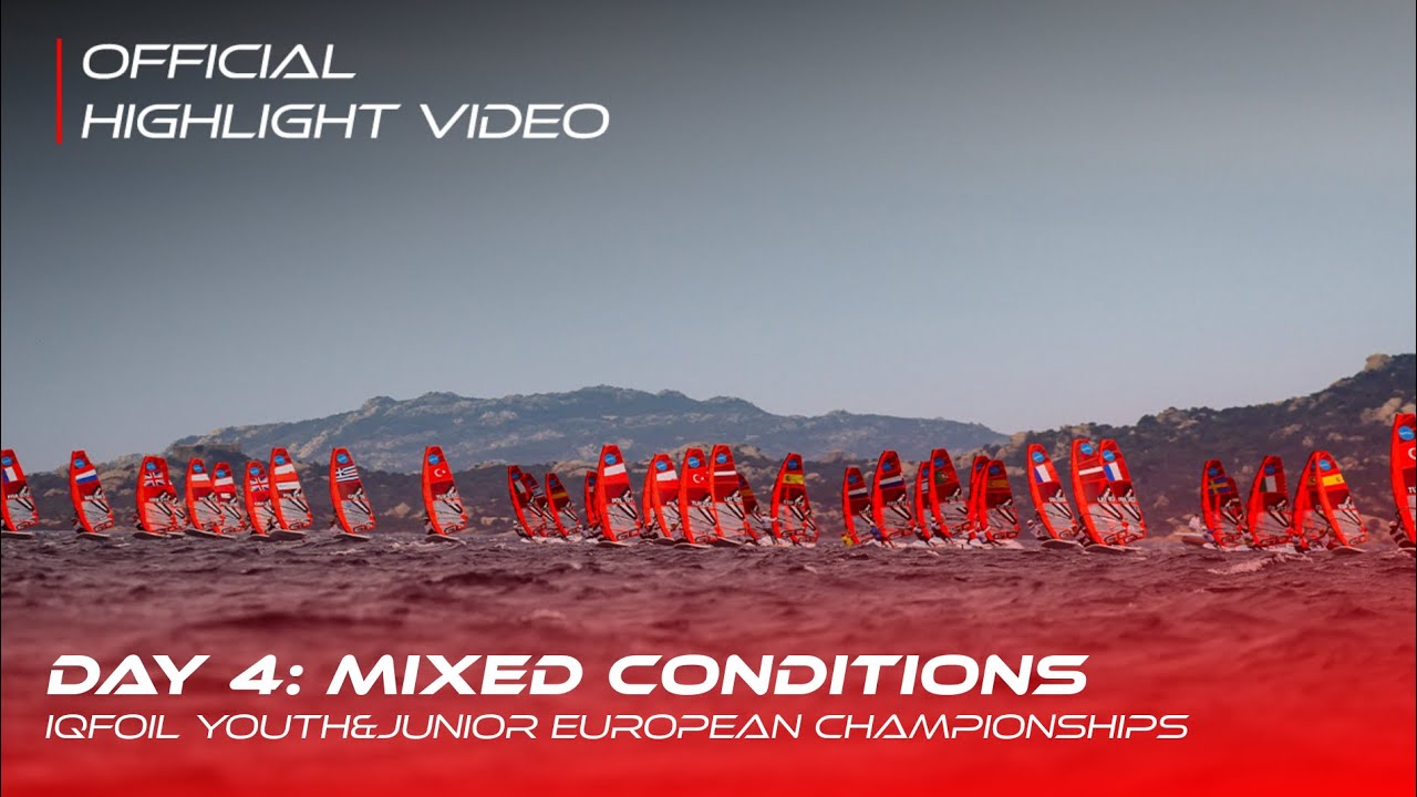 Highlights Day 4 | iQFoil iQFoil Youth&Junior European Championships 2025