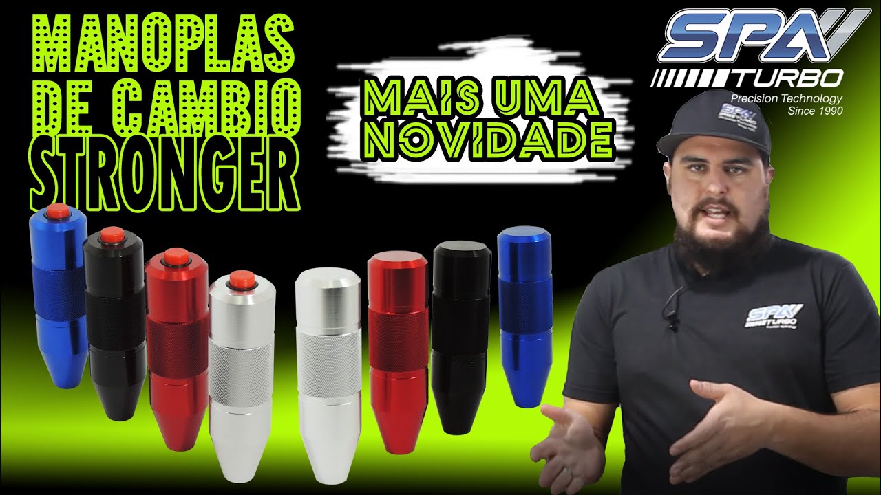 Novidade SPA Turbo - Manoplas Stronger