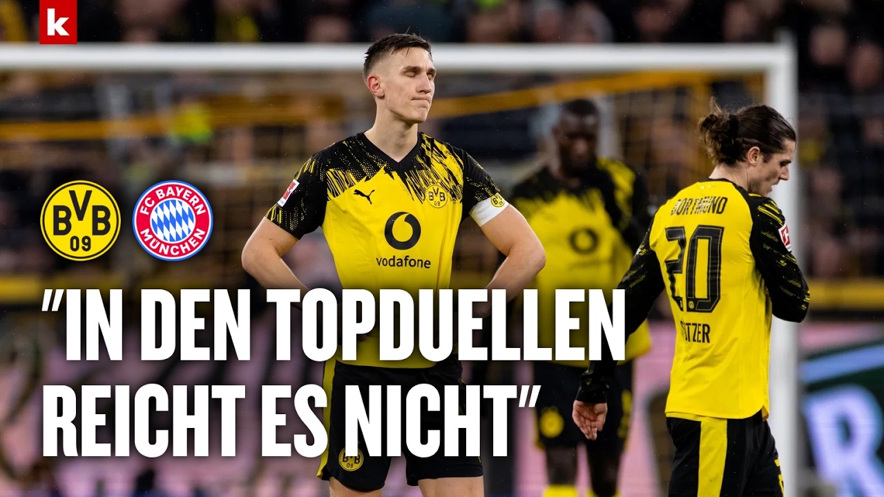 Meisterschaft entschieden! BVB überzeugt - und verliert trotzdem gegen die Bayern | BVB - Bayern 2:3