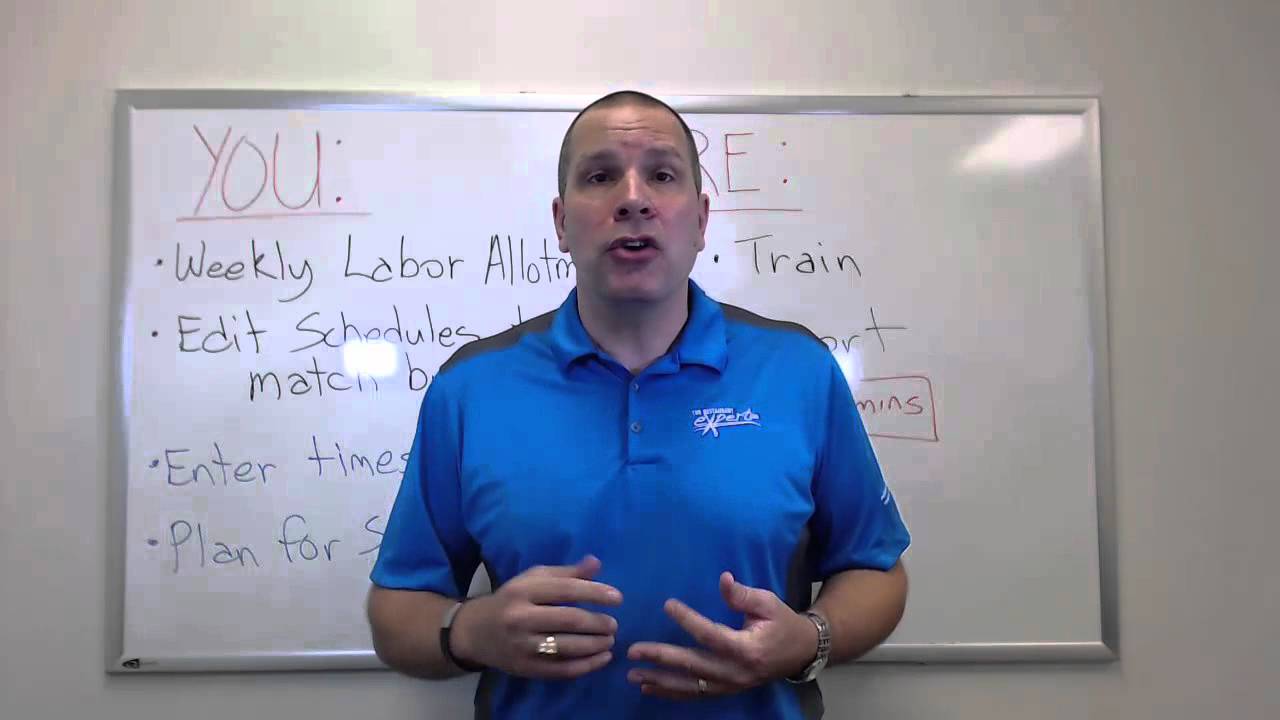Reverse Labor Systems in SMART Systems Pro Online Restaurant Management Software