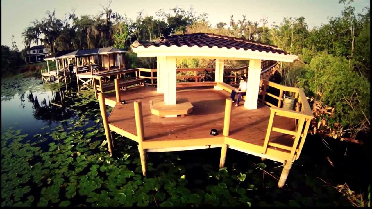 FPV flying from a dock - GoPro Hero3 - Dji Phantom - 2.7k - Tilt axis gimbal