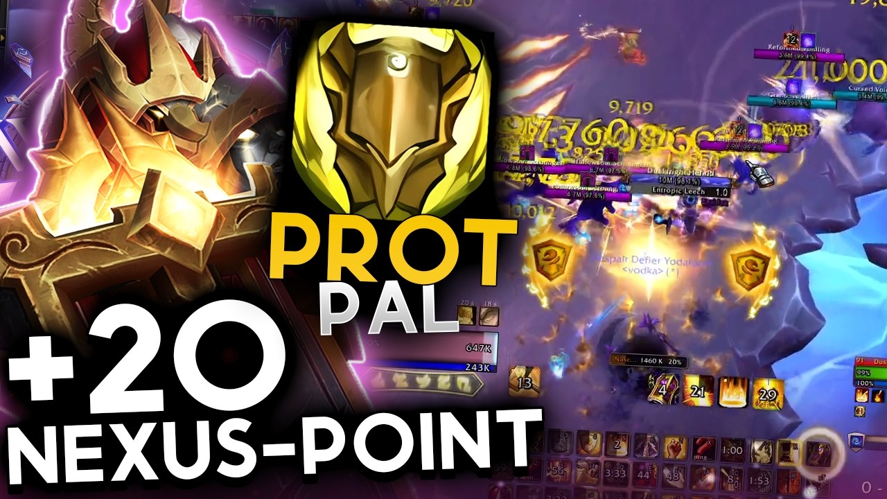 Nexus Point +20 no comms pug | Lightsmith Prot Pally | Midnight Season 1 M+