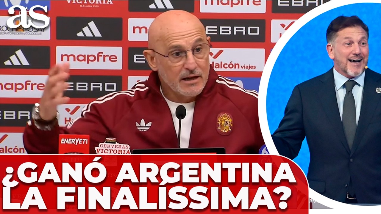 Luis de la Fuente no se guarda nada: RESPUESTA directa a Argentina por la FINALISSIMA