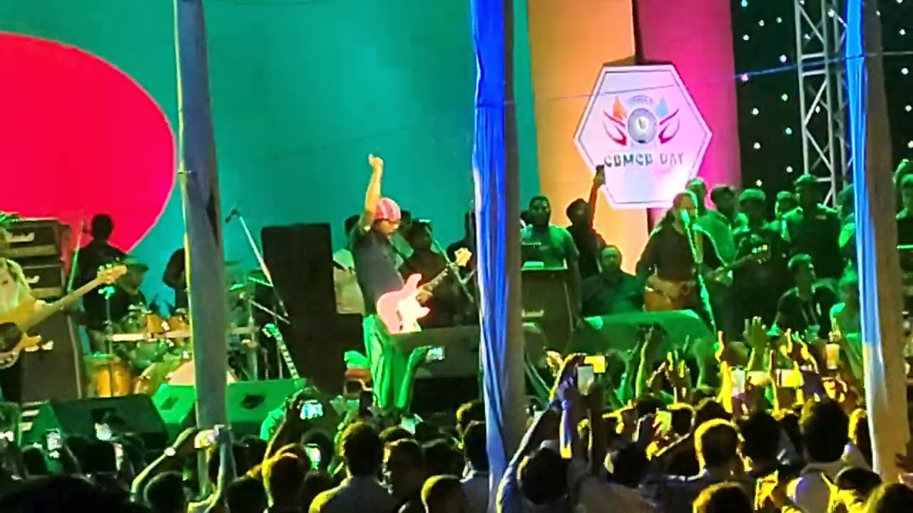 আমার সোনার বাংলা আমি তোমায় ভালোবাসি | জেমস | James live concert. 