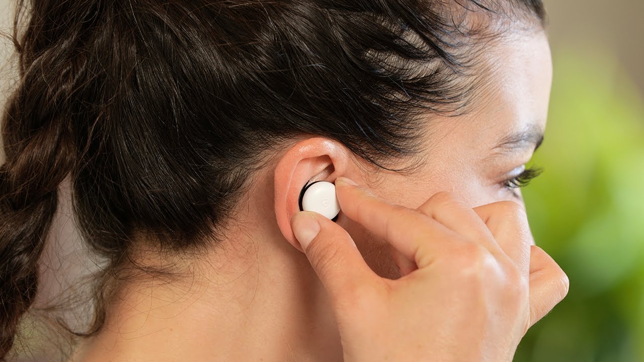 Как носить наушники Google Pixel Buds