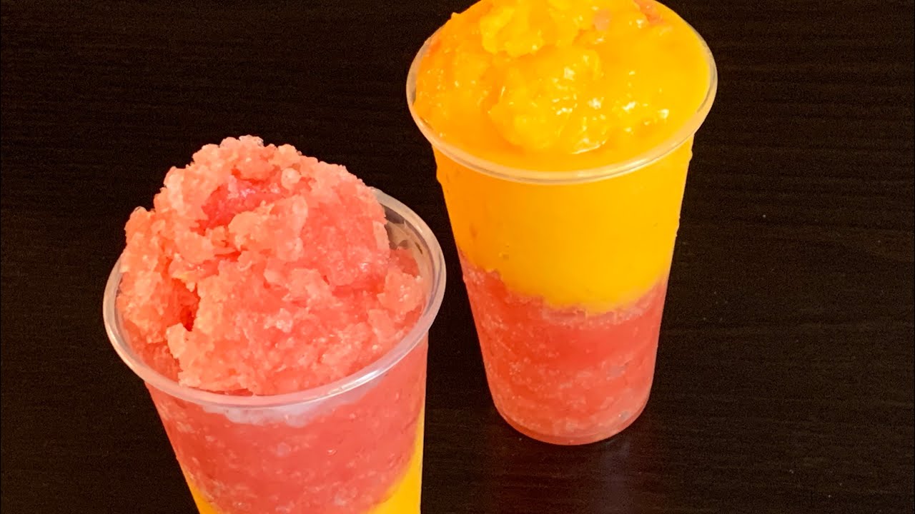 Fresh Fruit Slushies |  Easy & Quick Recipe | Healthy Summer Treat