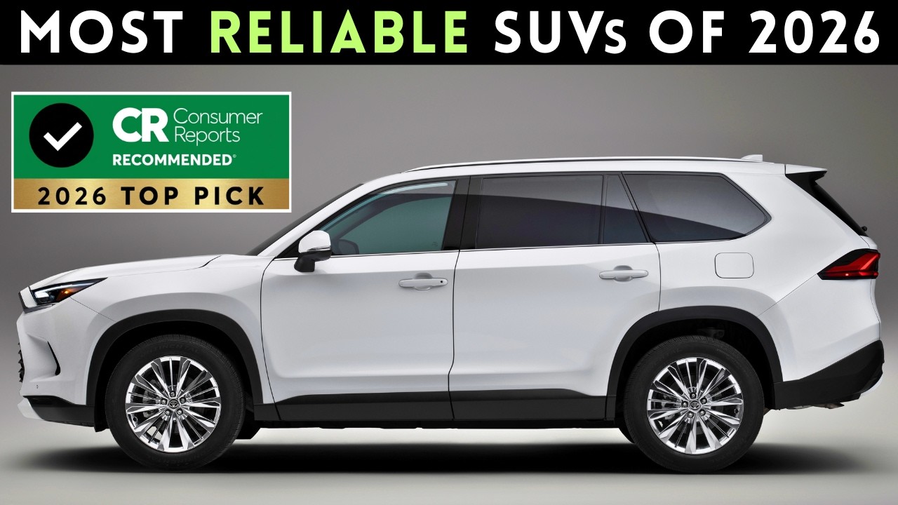 Consumer Reports Best SUVs for 2026 (Only 5 Made the List)