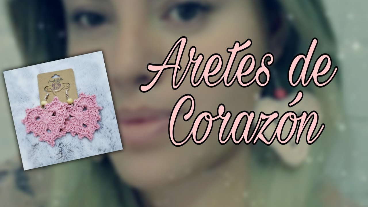 Aros Corazón ❤ a Crochet