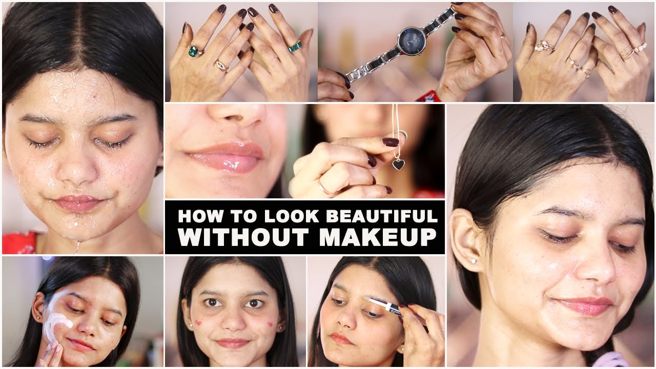 Top-10 TIPS To LOOK BEAUTIFUL Without MAKEUP 💄 | How To Look Better WITHOUT Makeup | 