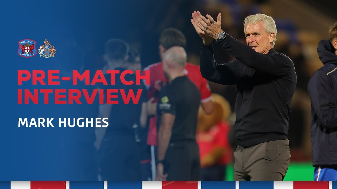 Mark Hughes previews Altrincham clash