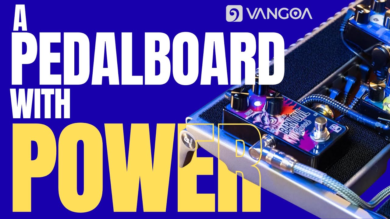 This Pedalboard Has a Built-In Power Supply | Vangoa Pedalboard Review