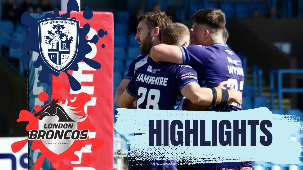 HIGHLIGHTS : 1895 Cup QF - London Broncos (2025)