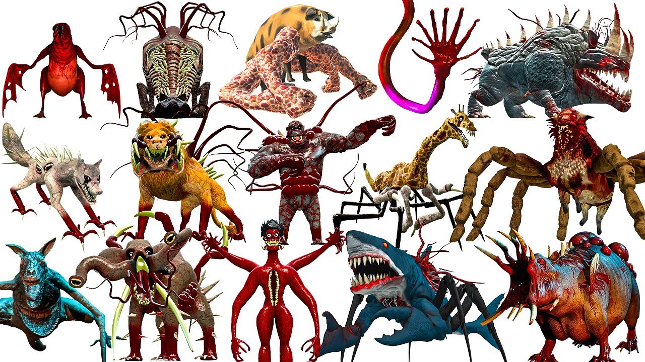 Todos los 100 Monstruos de ZOOCHOSIS