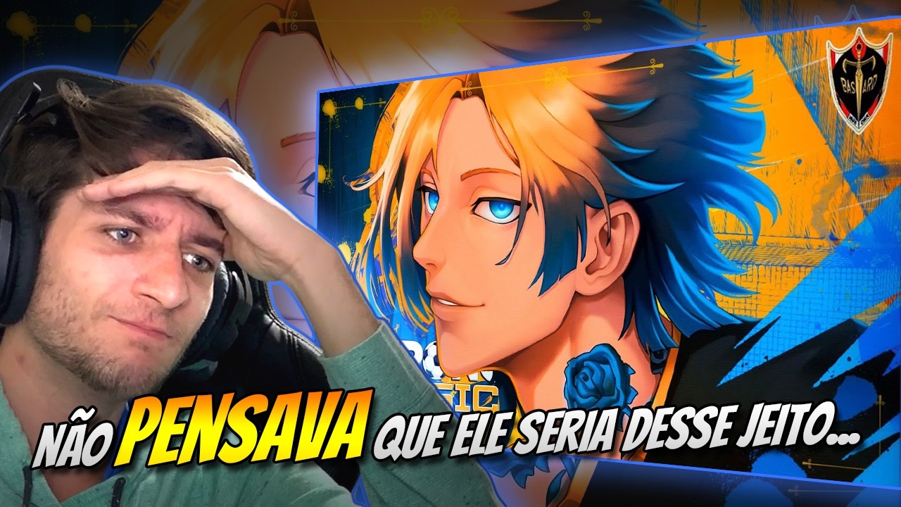 (SERIO, esse CARA é um...)Reagindo ao Chrono - DIMENSÃO | Michael Kaiser (Blue Lock) - REACT