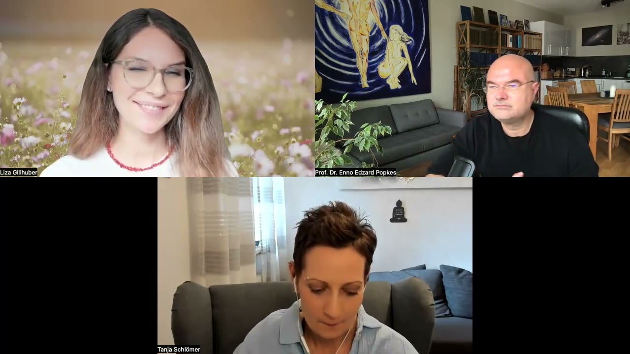 Die geistige Welt: Liza Gillhuber, Tanja Schlömer und Prof. Dr. Enno Edzard Popkes im Gespräch - 2