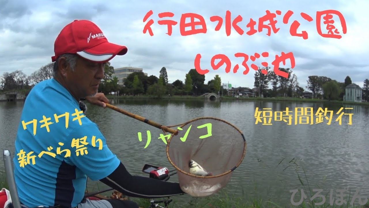 ヘラブナ釣り　埼玉県　行田水城公園　しのぶ池　秋の新べら　ワキワキ祭り　2023年9月30日