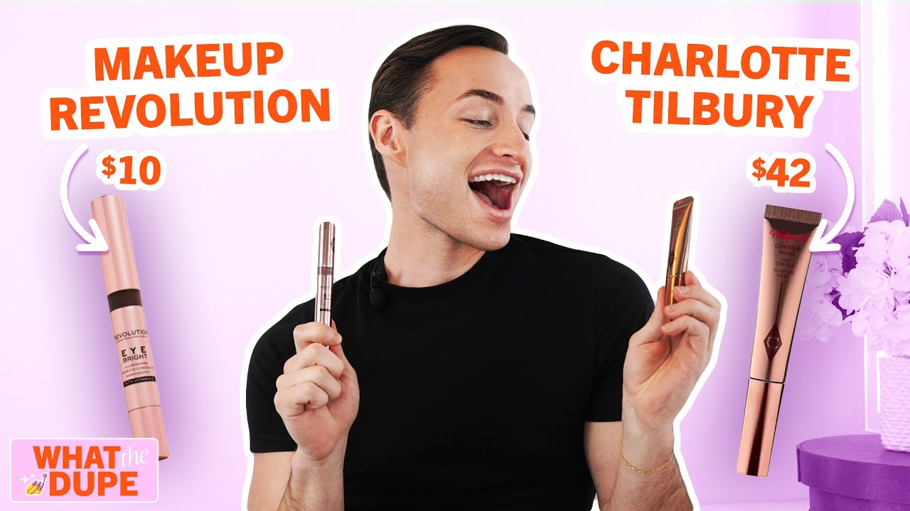 Charlotte Tilbury's $42 Contour Wand vs. $10 Makeup Revolution