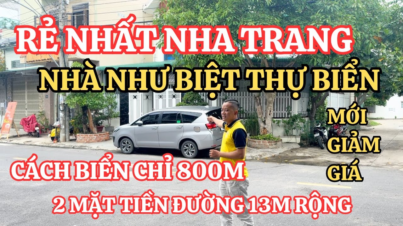 Rẻ nhất Nha Trang Nhà như Biệt Thự gần Biển, MỚI GIẢM GIÁ BÁN | Nhà đất Nha Trang