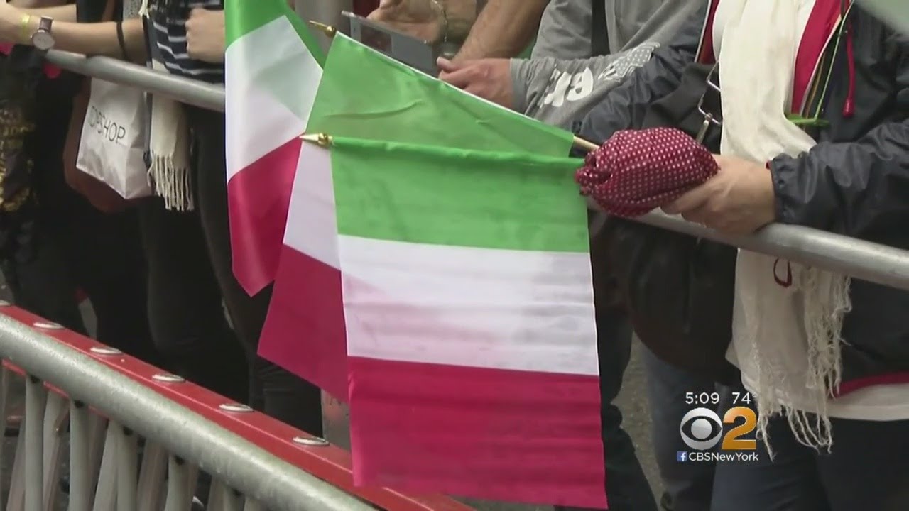 Italian-American Pride Marches Down 5th Avenue In Columbus Day Parade