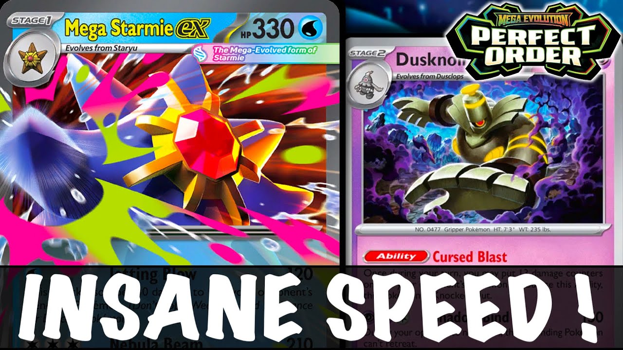 Mega STARMIE ex: Супербыстро! Уничтожьте игровое поле противника! (ИДЕАЛЬНЫЙ ПОРЯДОК) PTCG Live