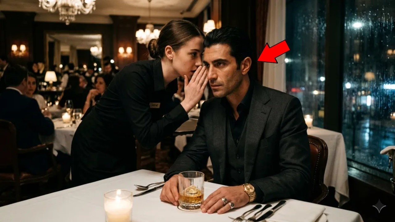 'Don't Drink That. Walk Out With Me.' The Waitress Whispered &mdash; The Mafia Boss Went Silent