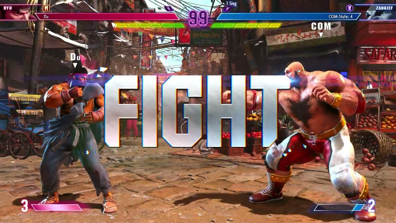 Street Fighter 6 - Nintendo Switch 2 (4k60fps) - Erstes Match