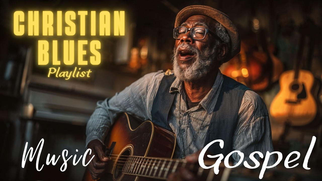 Gospel Blues Music 🎸 | Soulful Christian Blues for Quiet Worship