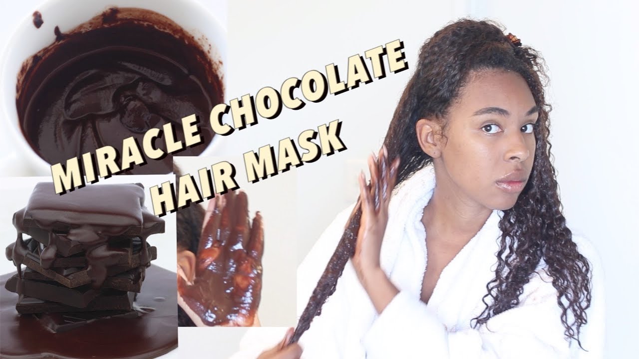 CHOCOLATE Hair Mask for RAPID HAIR GROWTH and Thick Healthy Natural Hair!