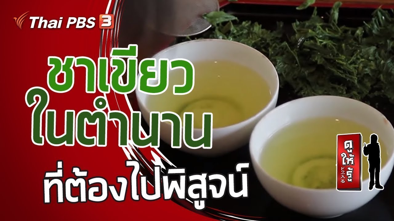 ชาเขียวในตำนานที่ต้องไปพิสูจน์ : ดูให้รู้ Dohiru  [CC] (18 ส.ค. 62)