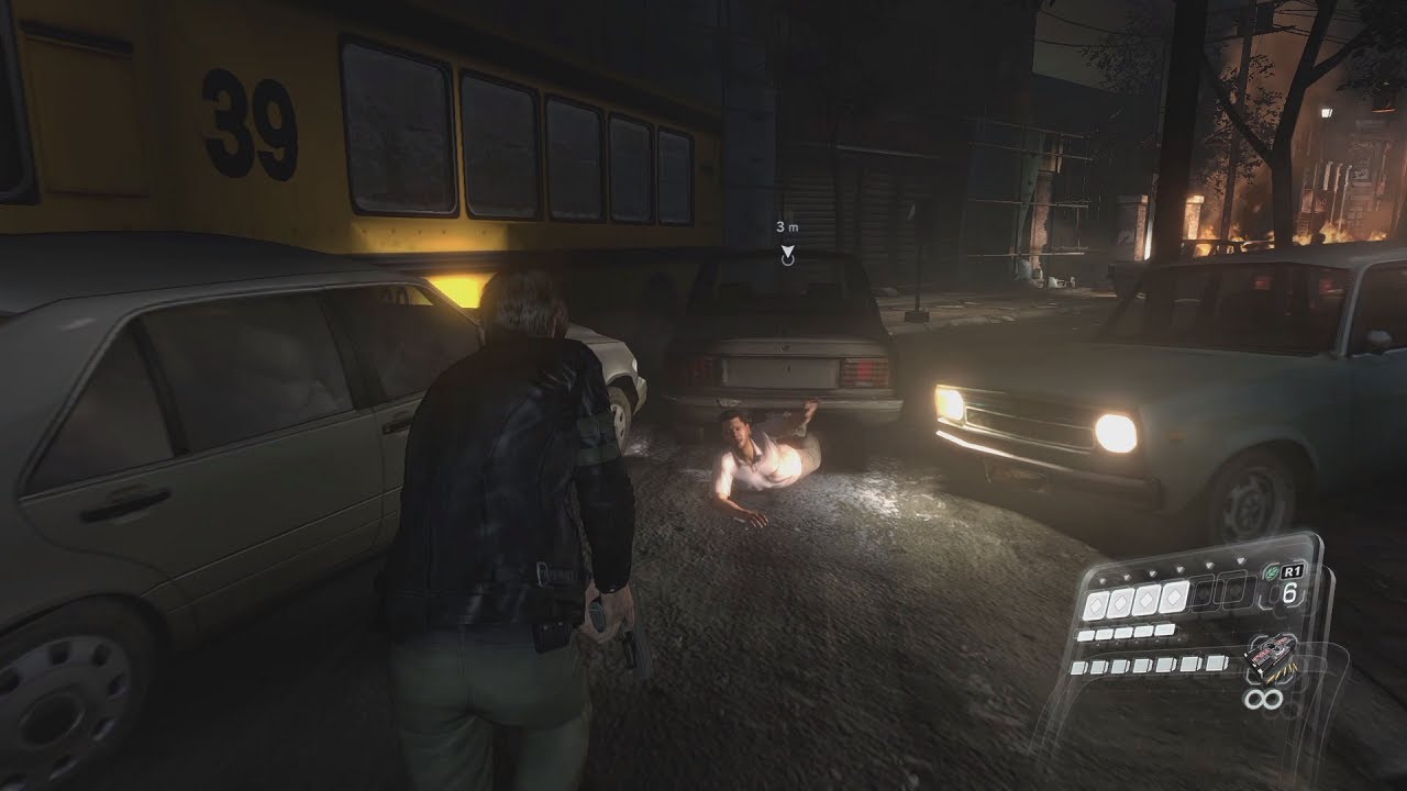 [バイオハザード6]第1回(1-4) 駅から市街地へ