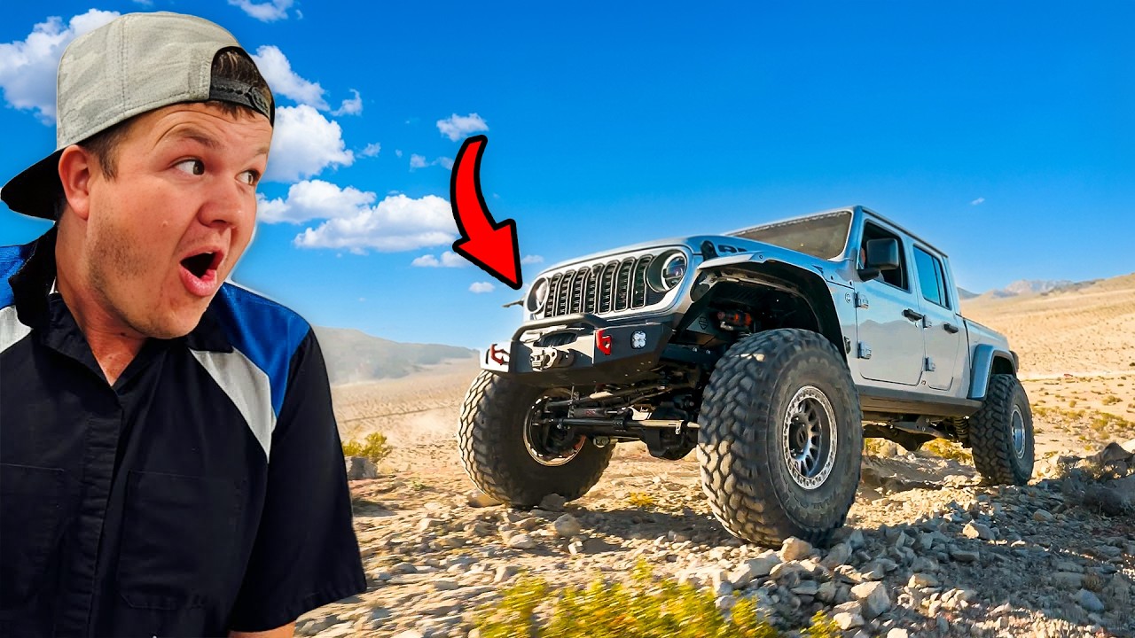 We Took A Turn Key Amw Jeep Gladiator To Johnson Valley For Testing, This Should Not Be Here!