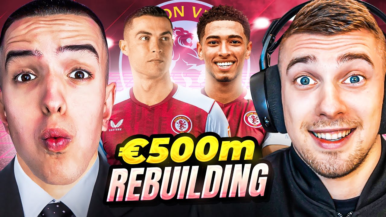 NAJLUĐI €500M REBUILDING ASTON VILLE SA IDZOM ZAVRŠIO ŠOKANTNO ! FC 24