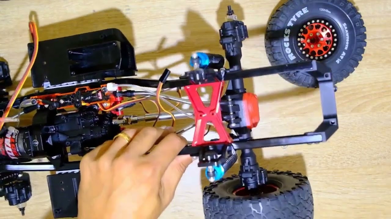 RC crawler making part 5