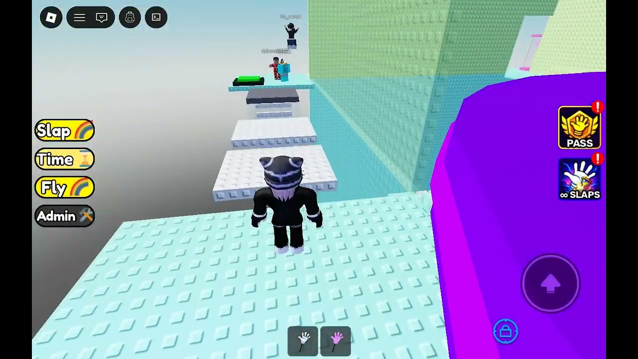 Playing slap tower part 2 
