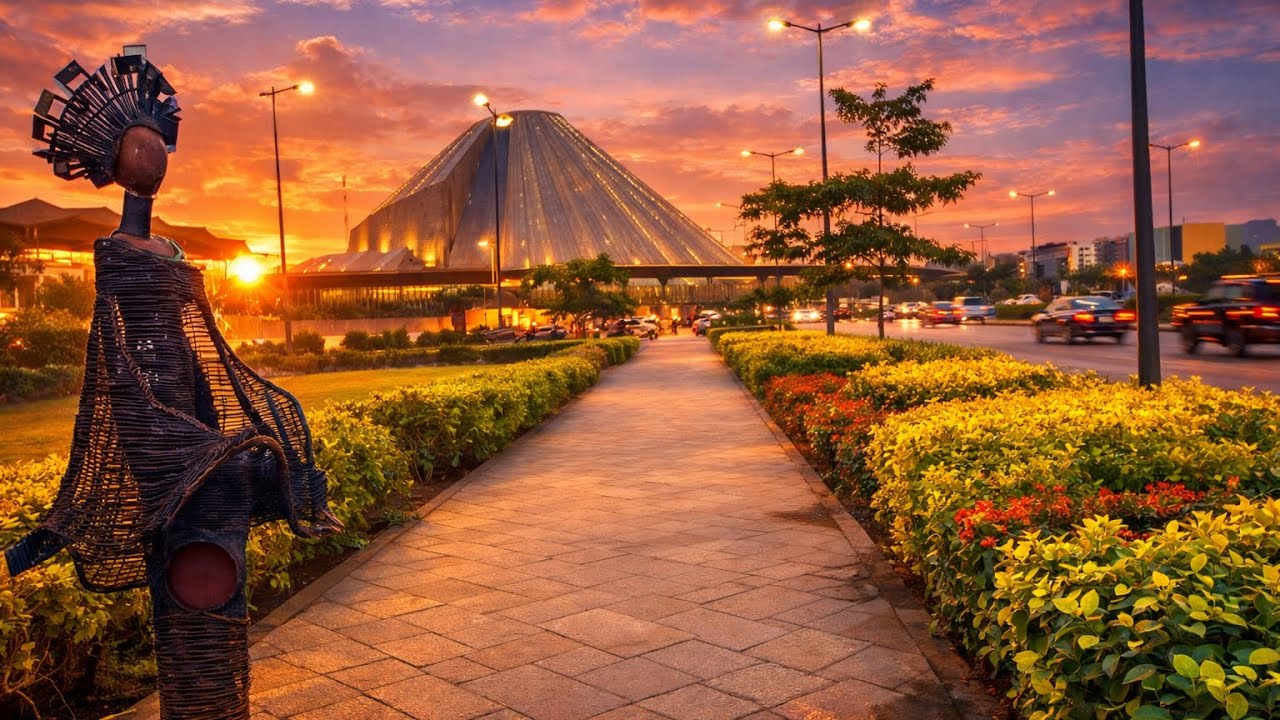Walk to International Conference Center of Cotonou st 230 Benin 🇧🇯 