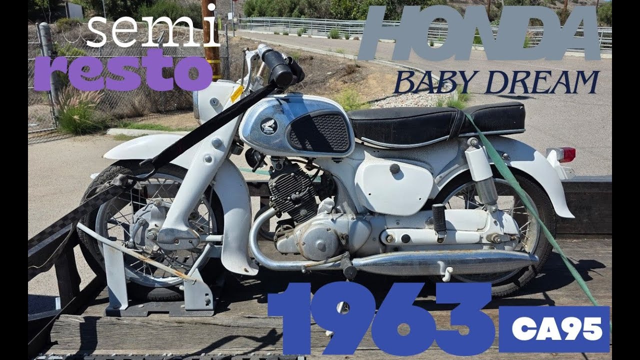 1963 Honda CA95 Baby Dream Benly Semi Resto