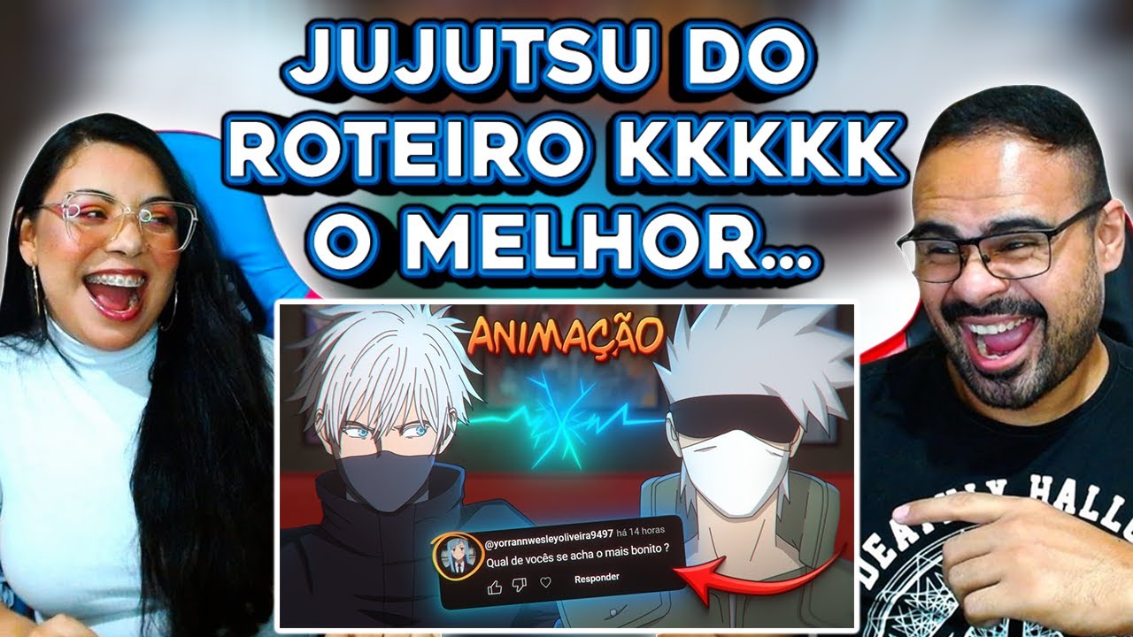 REACT Voice Makers | KAKASHI E GOJO RESPONDERAM AS PERGUNTAS DOS FÃS!