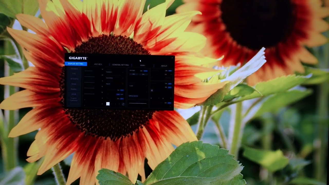 Gigabyte M32U Menu System (OSD)