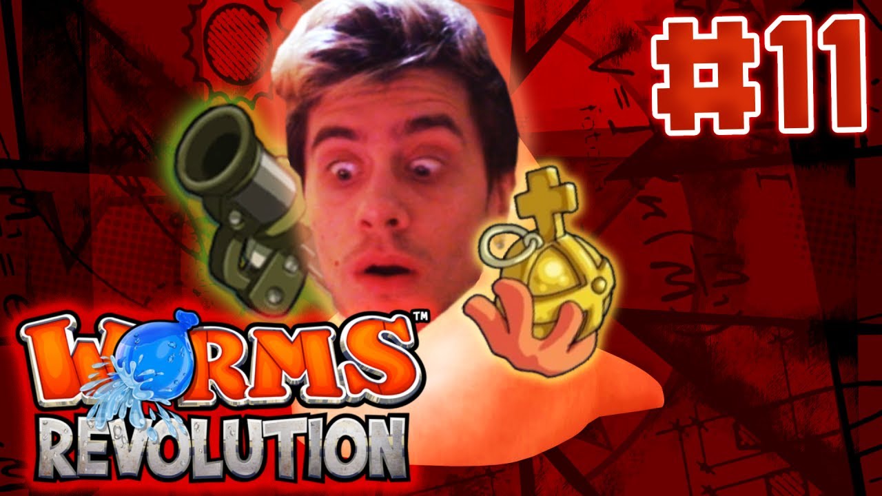 A TORRETINHA é facilmente a MELHOR arma do JOGO!!! - Worms Revolution