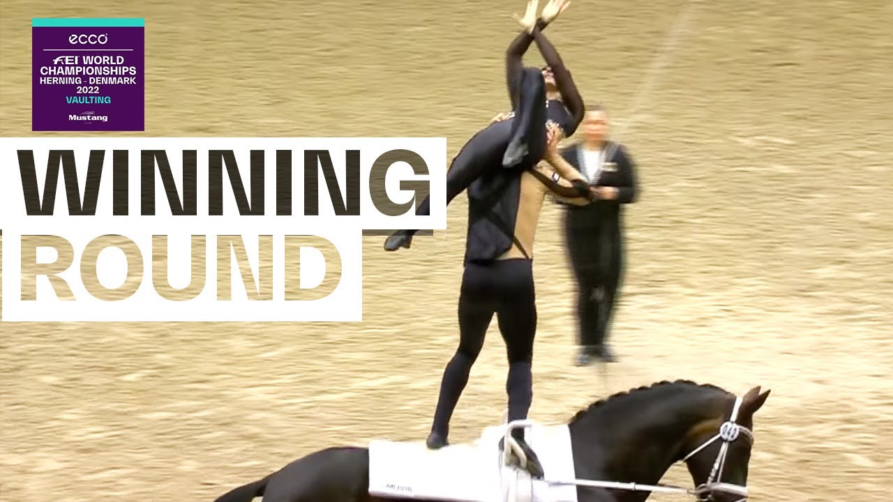 Chiara Congia and Justin Van Gerven enchanting in the Pas-De-Deux |ECCO FEI World Championships 2022